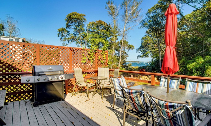 Cotuit Haus | 1/4 Mi to Beach: Home w/ Cotuit Bay View!