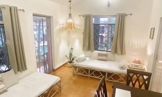 Sinquerim Wohnung | 1 Bhk Beachside Apartment- Cozy By The Sea Candolim Goa