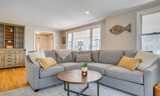 Cataumet Haus | 1 Mi to Beach: Cape Cod Family Home in Bourne!