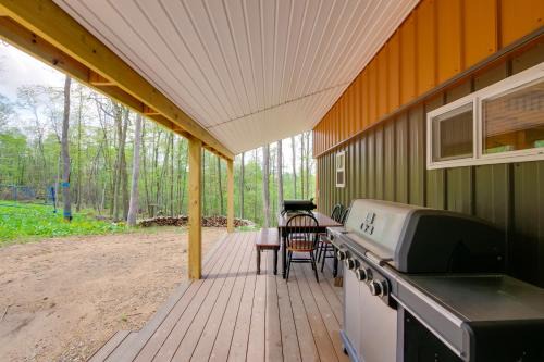 Blissfield Haus | 1 Mi to Mohican River Wooded Retreat with Trails!