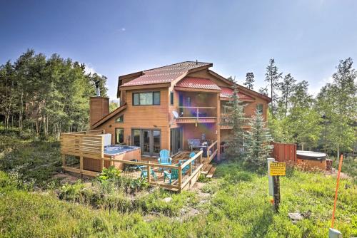 Wildernest Haus | 10 Mi to Keystone Resort Cabin with Private Hot Tub