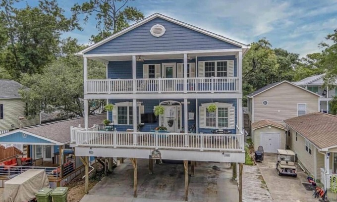 Surfside Beach Haus | 1269 Ocean Lakes Golf Cart⛱️🏝️🩱🌊👙☀️🐚