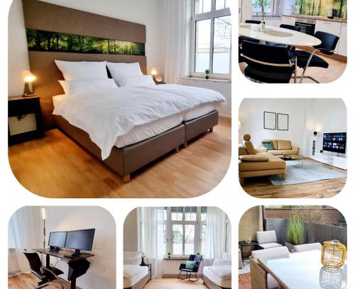 Luenen Wohnung | 135m²-Apartment I max. 8 Gäste I Zentral I Küche I Balkon I Parken I WLAN