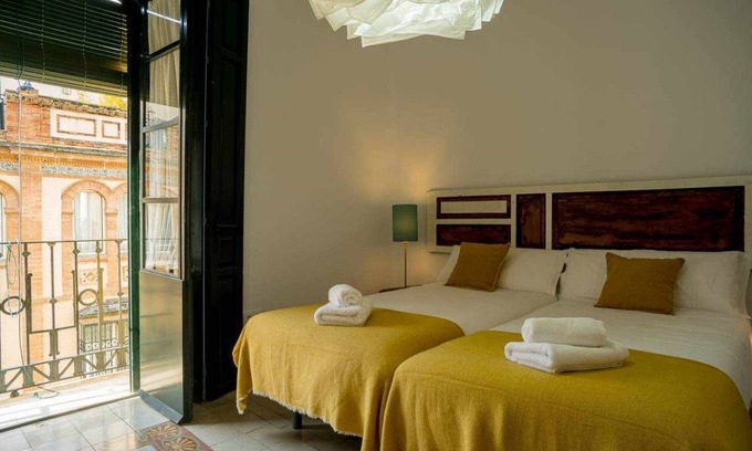 San Julian Wohnung | Historisches, helles Haus aus dem 19. Jhdt. in der Altstadt von Sevilla, 2 Schlafzimmer