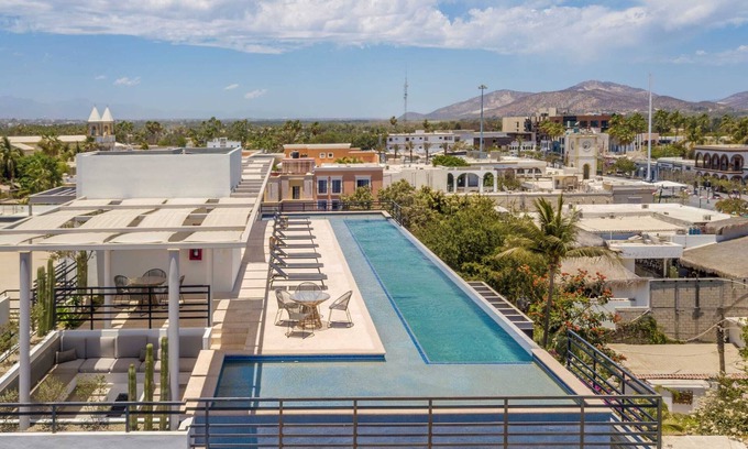 Downtown San Jose del Cabo Wohnung | 1BR Rooftop & Pool in Cardinal