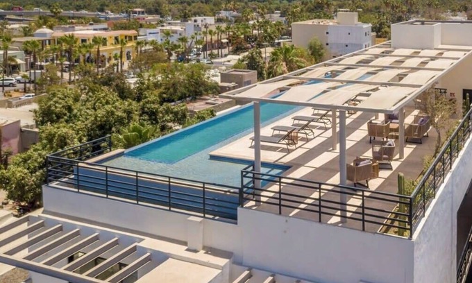 Downtown San Jose del Cabo Wohnung | 1BR Rooftop & Pool in Cardinal