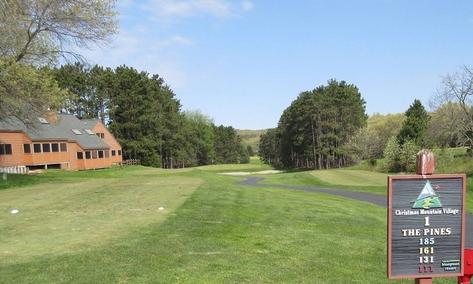 Wisconsin Dells Kabine | 2 Schlafzimmer Timber @ Christmas Mountain Village Resort, Golf / Ski, Wisconsin Dells