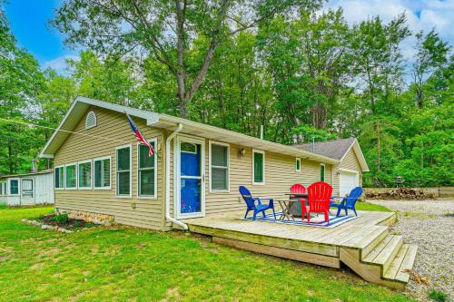 Mecosta Haus | 2 Fire Pits and Lake Access Cozy Mecosta Getaway!
