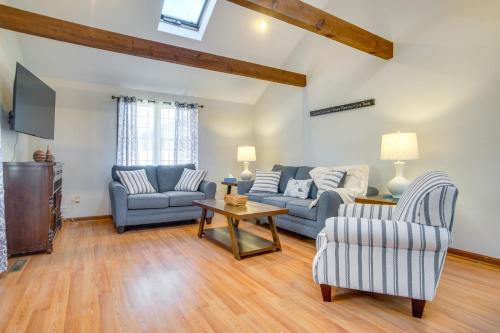 Centerville Haus | 2 Mi to Covells Beach Centerville Home with Deck