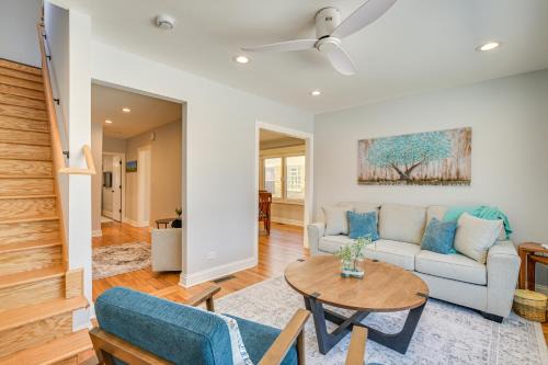 Evanston Haus | 2 Mi to Northwestern Updated Home with Game Room!