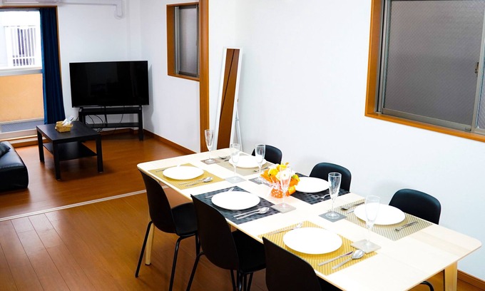 Minato Haus | [2 minutes from Station] 10 minutes to USJ Solaniwa Onsen Namba Umeda!