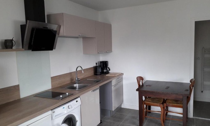 Larmor-Plage Wohnung | 2 pièces avec accès piscine intérieure