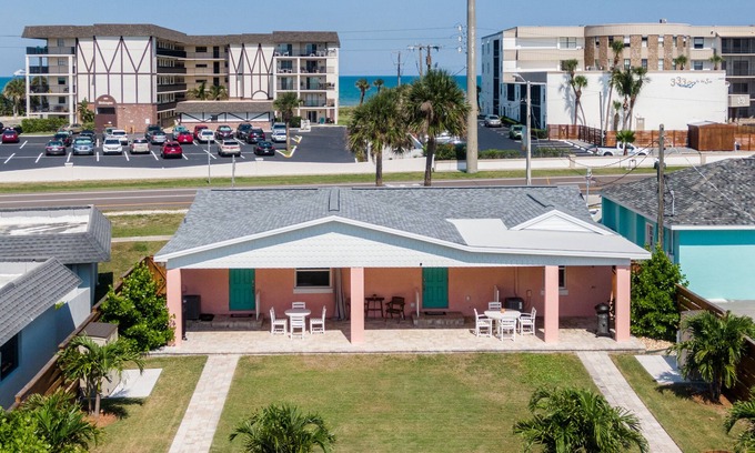 Cocoa Beach Haus | Not a Duplex- Across from the beach roughly100 yds.