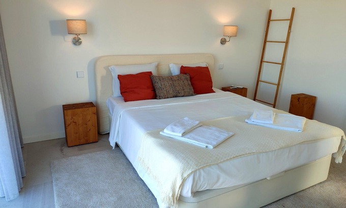 Ferragudo Wohnung | 2 Terraces Flat River and Marina View