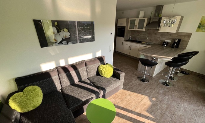 Gelbensande Wohnung | 2-Zimmer-Fewo für 4 Pers. WLAN