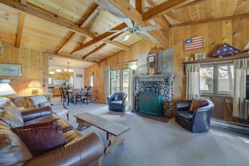 Rapid City Haus | 21 Mi to Slopes! Torch Lake Home with Private Beach