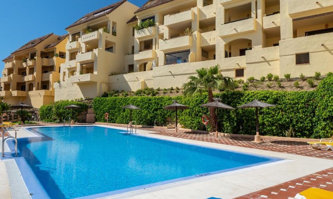 Castillo de Sabinillas Wohnung | 2272-Apt with terrace sea view and pools