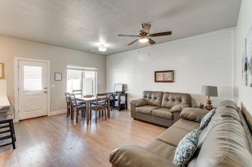 Cedar City Haus | 25 Mi to Cedar Breaks Unit with Furnished Patio!