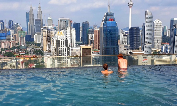 Chow Kit Eigentumswohnung | 2R apt in der Nähe von City Center KLCC mit Infinity-Pool