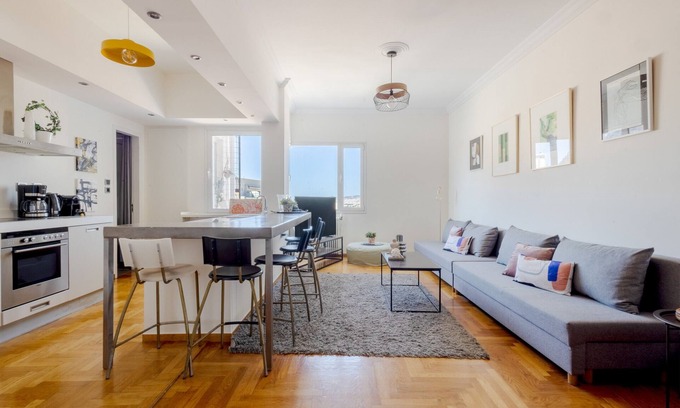 Plaka Wohnung | 3Bdrm Apt Incredible Acropolis View