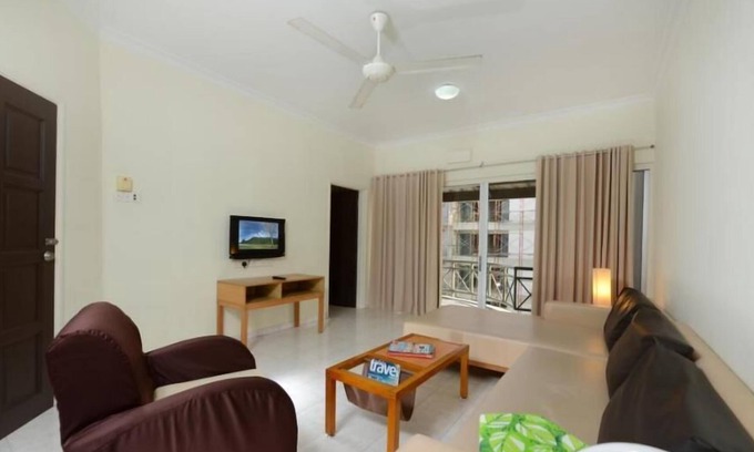 Kuala Teriang Wohnung | Apartment mit 3 Schlafzimmern am Strand