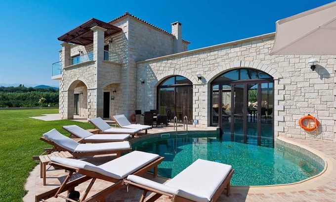Platanias Town Villa | Platanias Villa mit 3 Schlafzimmern