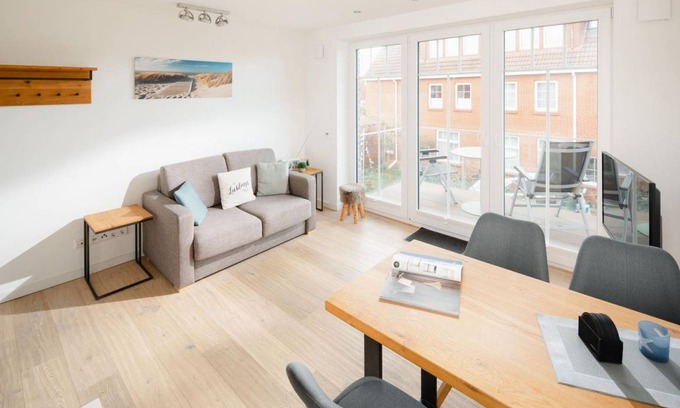 Juist Wohnung | 35 m² Ferienwohnung ∙ 1 Schlafzimmer ∙ 2 Gäste