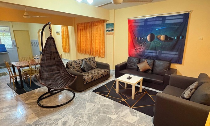 Port Dickson Wohnung | 3BR Spacious Family Getaway | Port Dickson | 6 adults + 5 kids