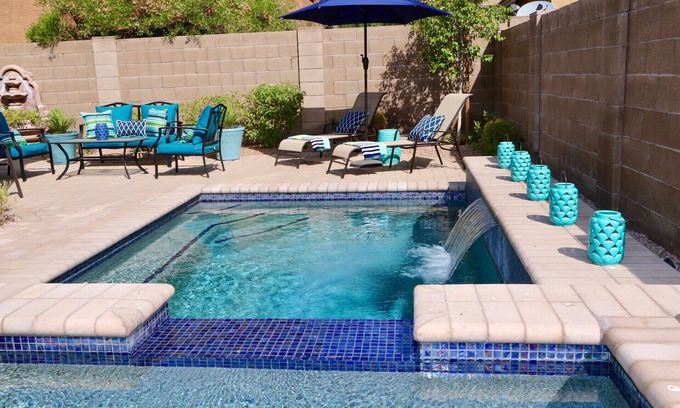 Desert Ridge Haus | 4 BR Desert Ridge - PRIVAT BEHEIZTER POOL & SPA! North Scottsdale / Phoenix-Bereich