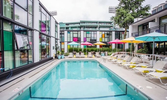 West Fens Haus | 4 Pool View Units Near The Paul Revere House! Valet Parking, Pets Allowed, Pool!