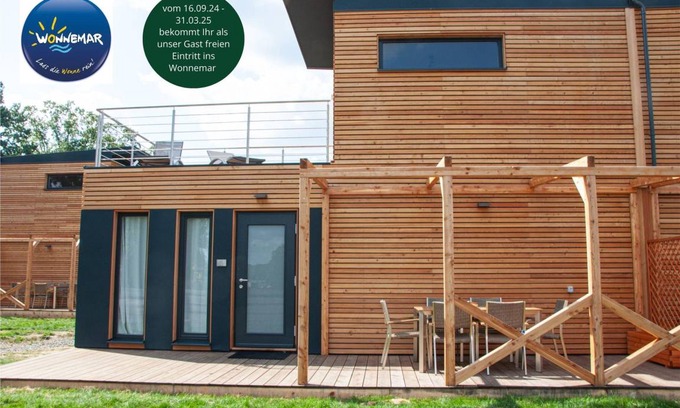 Falkenberg Haus | 40 m² Ferienhaus ∙ 1 Schlafzimmer ∙ 4 Gäste