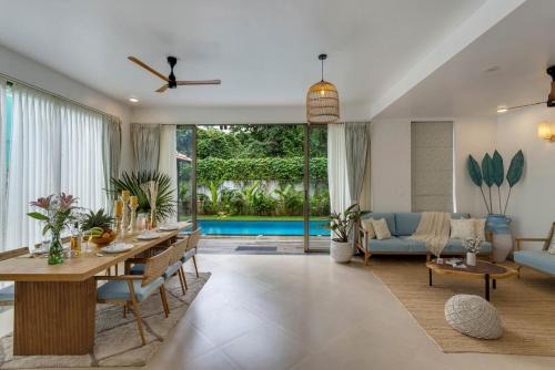 Nerul Wohnung | 4BR w Pvt Pool nr Coco Beach, Nerul