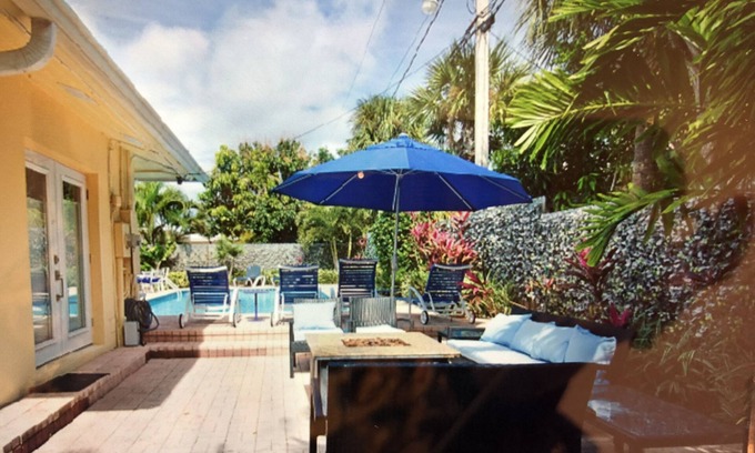 Dolphin Isles Haus | 5 Sterne Beach House! Glückseliges 1BR Fort Lauderdale-Haus