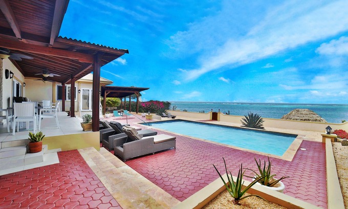 Sero Colorado Haus | NEUE AUFLISTUNG!! Villa am Meer mit privatem Pool und Palapa (bei Baby Beach)