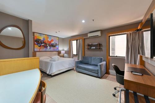 Itaim Bibi Wohnung | 503 Flat particular dentro do Hotel Transamerica Faria lima + sofa-cama!