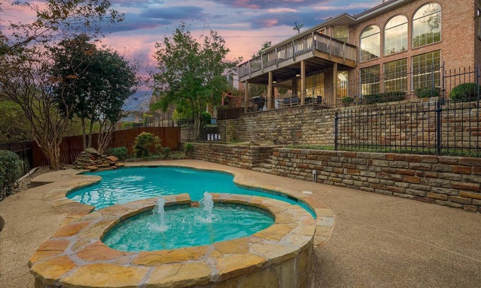 Rowlett Haus | 5BR Oasis w/Pool Steps from Lake Ray Hubbard