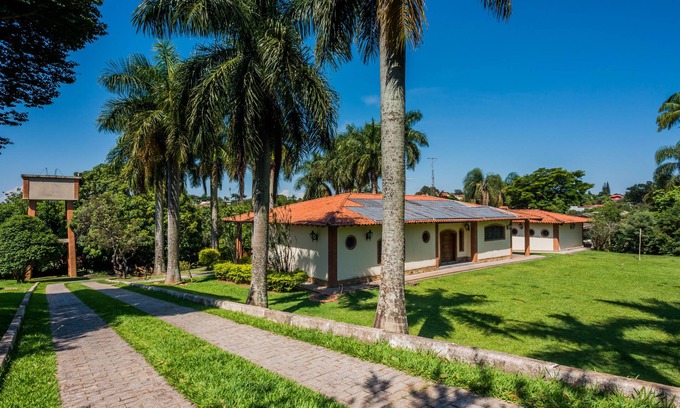 Valinhos Haus | 6. 000 Meter im Bezirk Country Club von Valinhos, asphaltierte und überwachte Straße