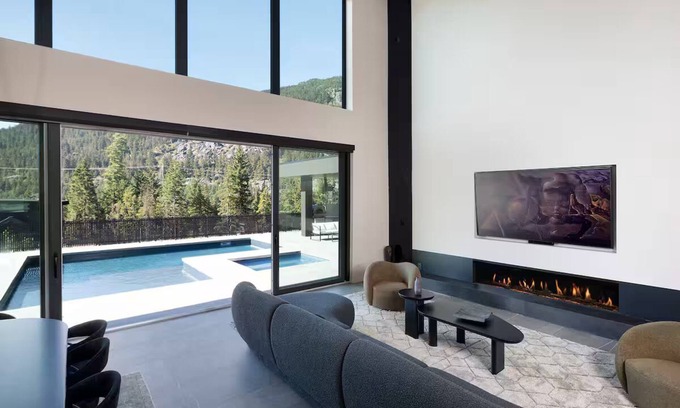 Sea to Sky Highway Haus | 7BR/7BA Whistler Retreat w/ Pool, Sauna & Mtn View