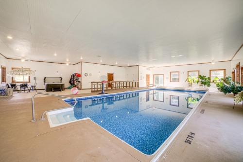 Bridgman Haus | 8-Acre Bridgman Oasis Pool, Hot Tub and Game Room