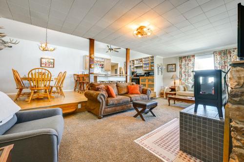 Pioche Haus | 8 Mi to Hiking Home with Patio in Dtwn Pioche