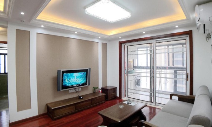 Kunshan Wohnung | 98m2高品质景观家庭套亲子房三室二厅 花桥国际博览中心 华东康桥国际学校