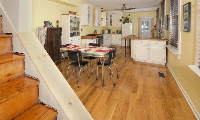 Charles Village Haus | Victorian in Charles Dorf, nur wenige Schritte von Hopkins & Bauernmarkt