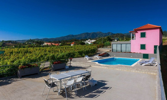 Sao Jorge Villa | A Casa do Lagar In einer ruhigen und einsamen Gegend mit einem angenehmen Klima das ganze Jahr über