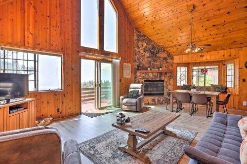 Running Springs Haus | A-Frame Cali Cabin with Unobstructed Valley Views!