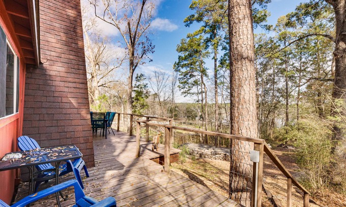 Coldspring Kabine | A-Frame Escape with Dock, Ramp, & Lake Views!
