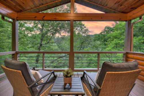 McCaysville Villa | A Little Bit of Heaven Swim in the creek soak in the hot tub and relax in comfort