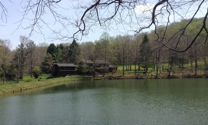 Stahlstown Haus | Ein modernes Haus in einem großen Naturschutzgebiet im Ligonier Tal!