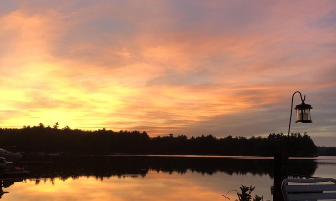 South Casco Kabine | eine rustikale Blockhaus
