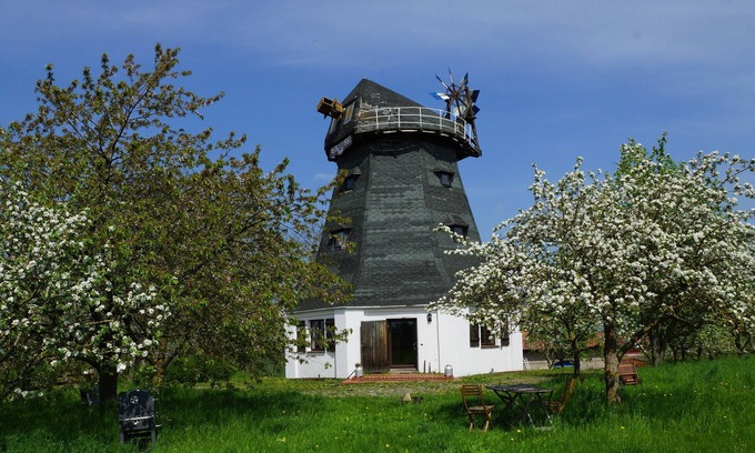 Sarow Haus | Eine Windmühle zum Verlieben, familien- und hundefreundlich mit großem Garten