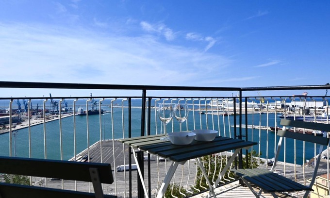 Ancona Wohnung | A40 - Ancona, elegant two-room apartment with a view